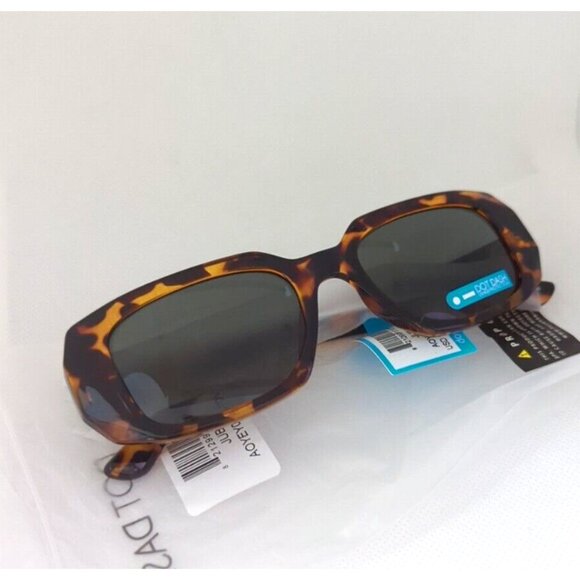 Dot Dash Unisex Jubilee Sunglasses - Tortoise Brown/Black - Picture 1 of 3